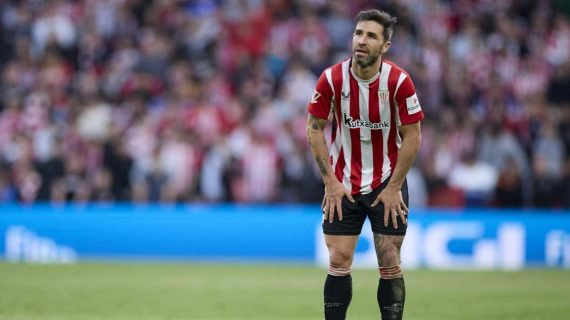 Yeray Álvarez, durante un partido del Athletic Club.