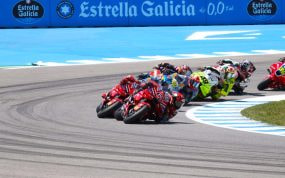 Parrilla de MotoGP en Jerez.
