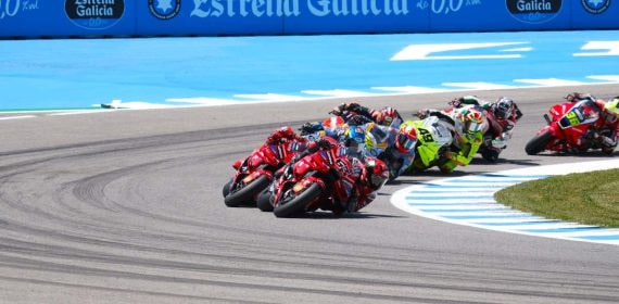 Parrilla de MotoGP en Jerez.