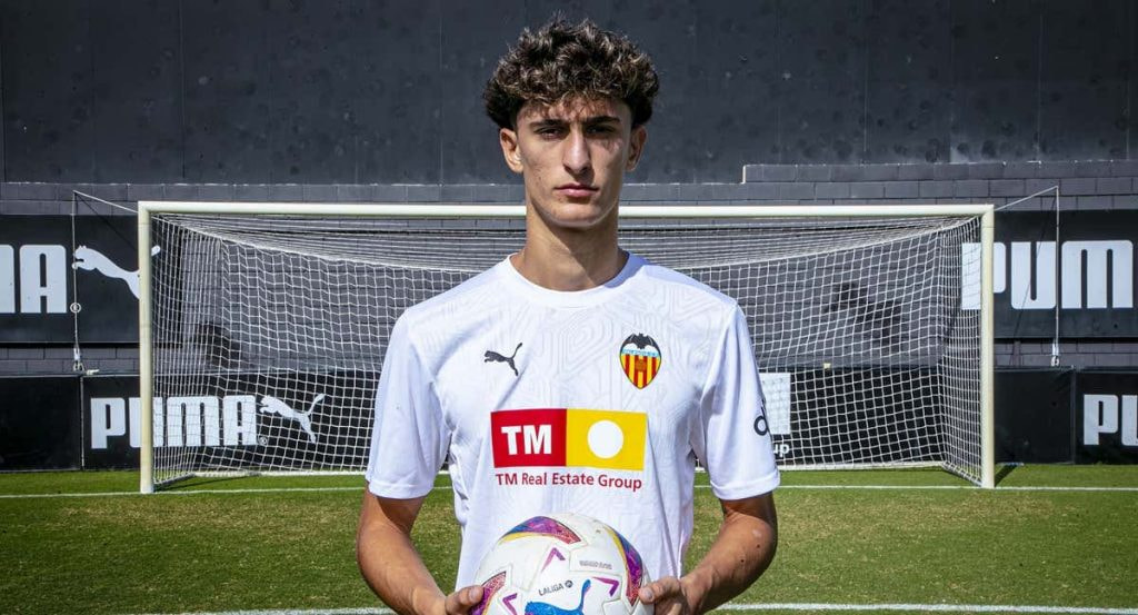 Aimar Blázquez en la Ciudad Deportiva.