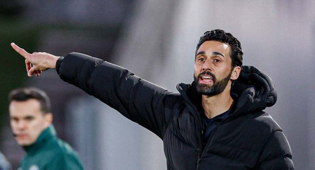 Arbeloa, en un partido con el Juvenil A.