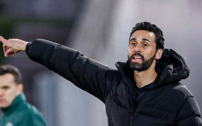 Arbeloa, en un partido con el Juvenil A.