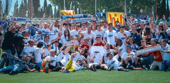 Foto del ascenso en Elche.