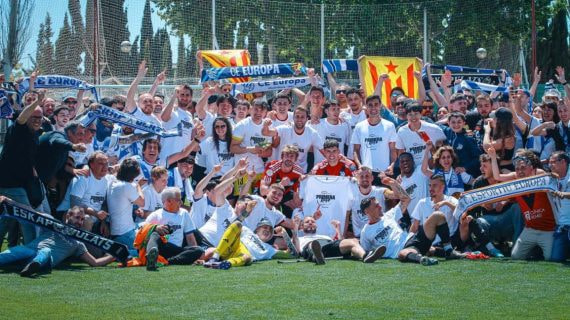 Foto del ascenso en Elche.