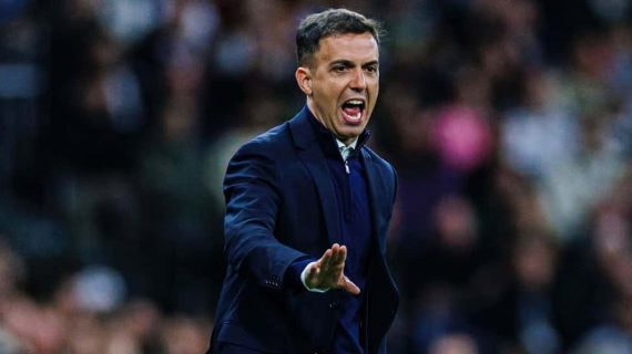 Borja Jiménez, entrenador del Leganés.