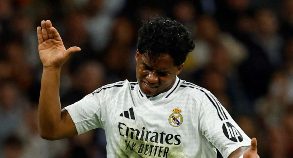 Endrick es uno de los últimos lesionados del Real Madrid en el mes de mayo.