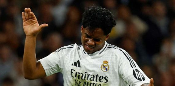 Endrick es uno de los últimos lesionados del Real Madrid en el mes de mayo.