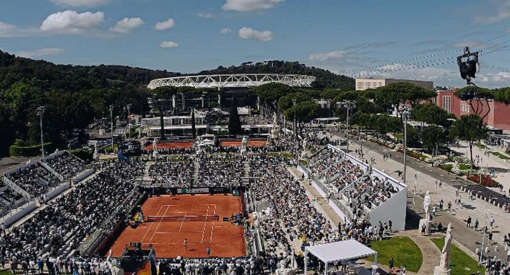 El Foro Itálico, sede del Masters de Roma 2025.