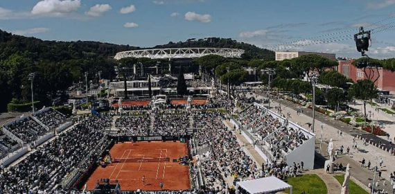 El Foro Itálico, sede del Masters de Roma 2025.