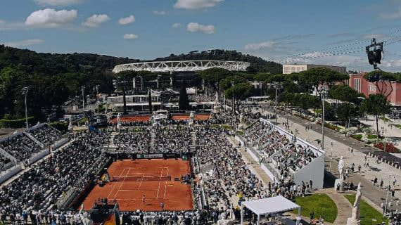 El Foro Itálico, sede del Masters de Roma 2025.