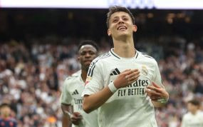Güler marcó en el último partido ante el Celta.