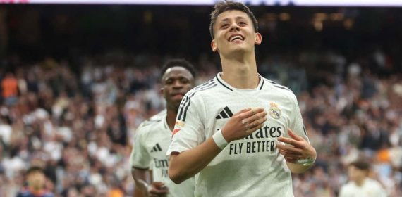 Güler marcó en el último partido ante el Celta.
