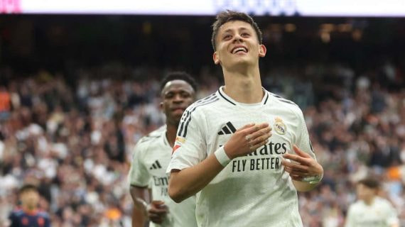 Güler marcó en el último partido ante el Celta.