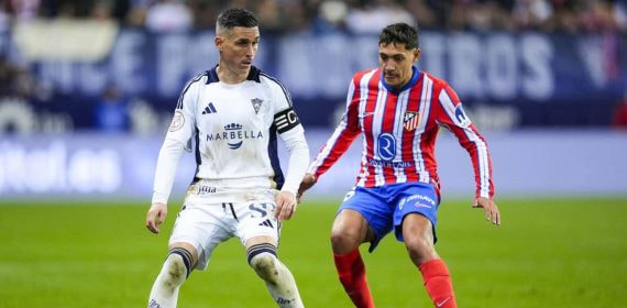 José Callejón, con el Marbella.