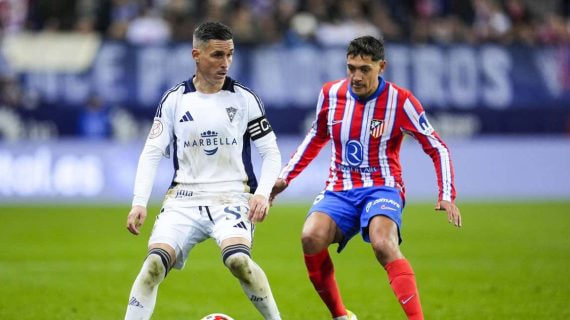 José Callejón, con el Marbella.