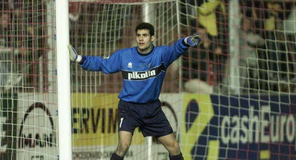 Juanmi, en un partido con el Zaragoza.