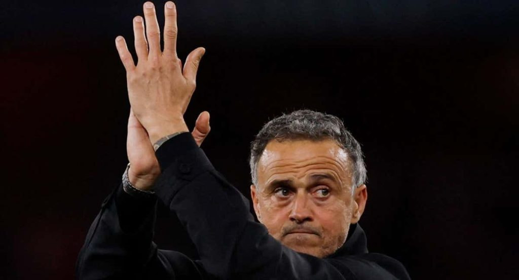Luis Enrique, entrenador del PSG.