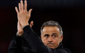 Luis Enrique, entrenador del PSG.