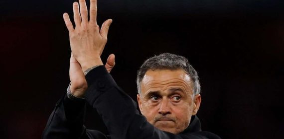 Luis Enrique, entrenador del PSG.