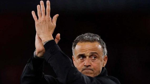 Luis Enrique, entrenador del PSG.