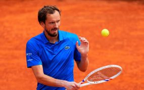 Daniil Medvedev en Roma.