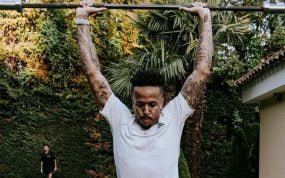 Militao, en su proceso de recuperación.
