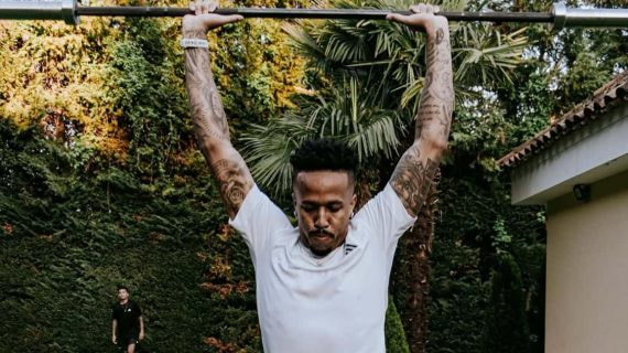 Militao, en su proceso de recuperación.