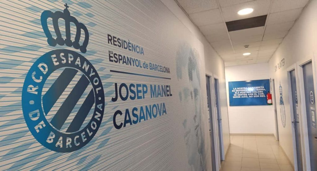 Pasillo de la Residencia Josep Manel Casanova.