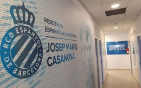 Pasillo de la Residencia Josep Manel Casanova.