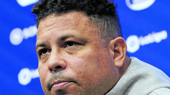 Ronaldo Nazario, presidente del Real Valladolid.