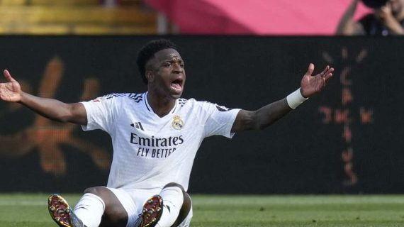 Vinicius Júnior, durante El Clásico.