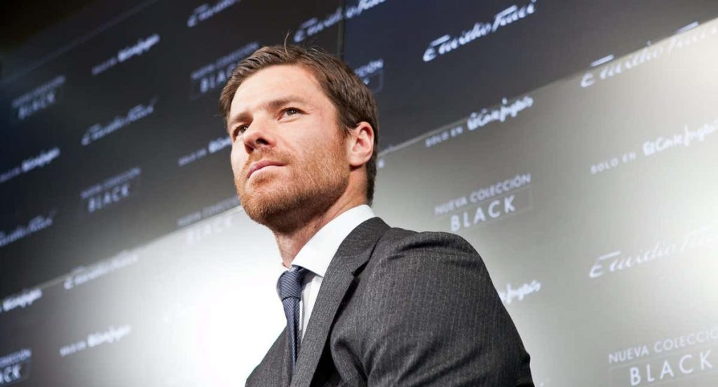 Xabi Alonso, en un acto de una marca de ropa.