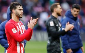 Mario Hermoso, en su etapa como jugador del Atlético.