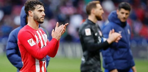 Mario Hermoso, en su etapa como jugador del Atlético.