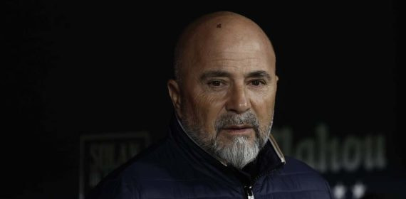Sampaoli en su etapa como entrenador del Sevilla.