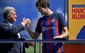 Marcos Alonso no seguirá en el Barça la próxima temporada.
