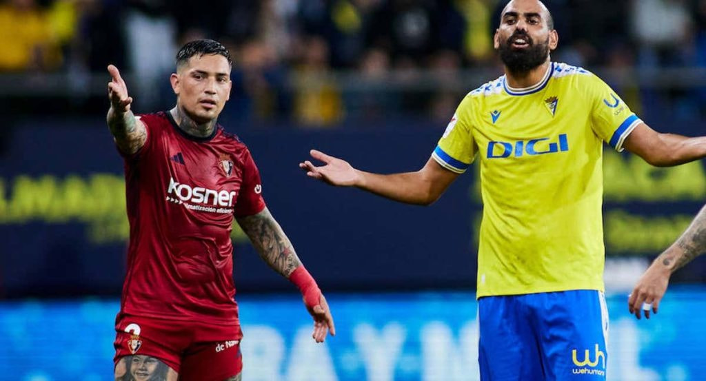 Chimy Avila, en un partido de Osasuna.