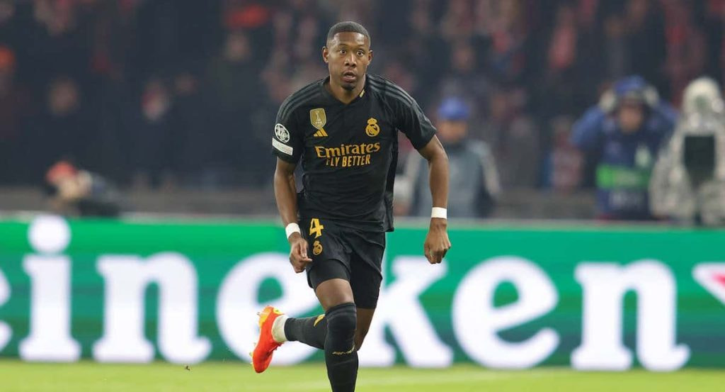 Alaba, en el partido contra el Union Berlin.