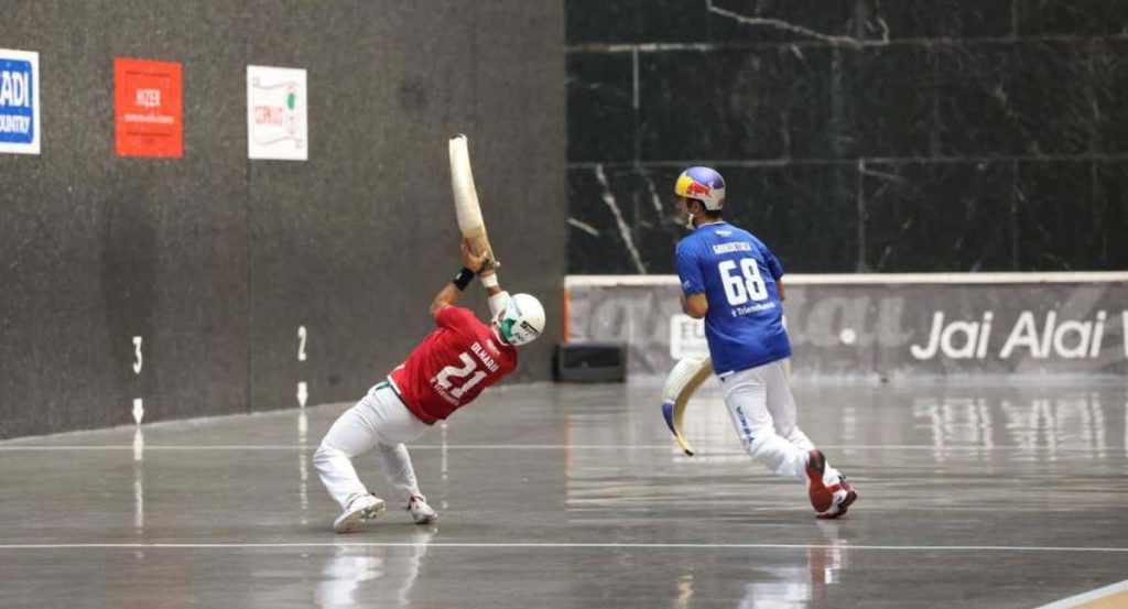 Un partido del Jai Alai Winter Series del pasado 2021.
