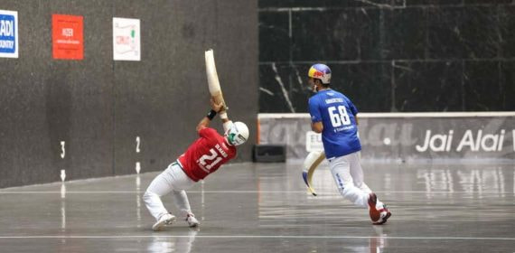 Un partido del Jai Alai Winter Series del pasado 2021.