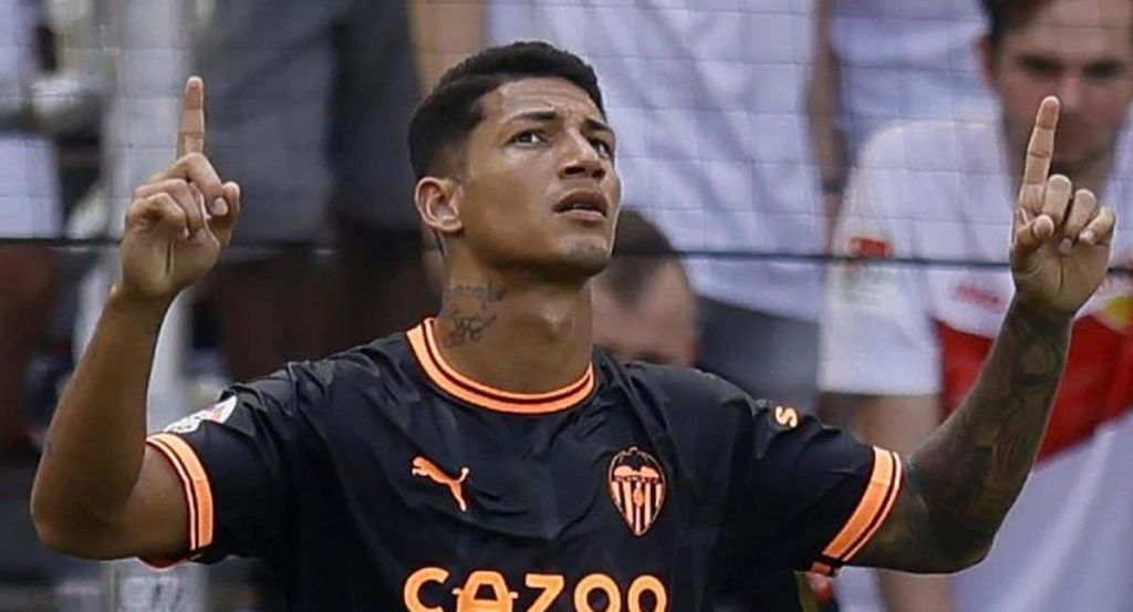 Marcos Andre en un partido.