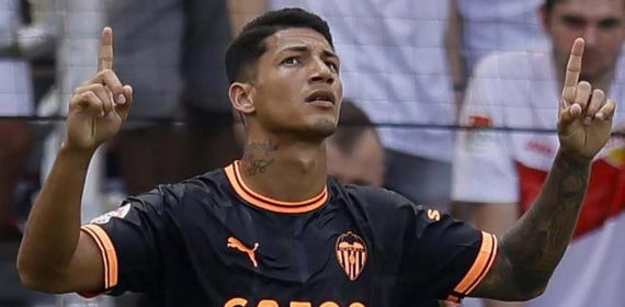 Marcos Andre en un partido.