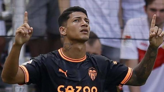 Marcos Andre en un partido.