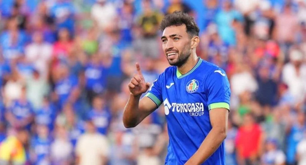 Munir, durante un partido del Gtefae.
