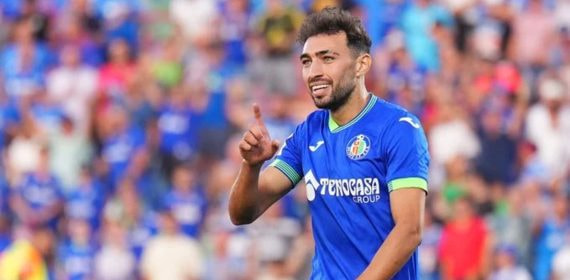 Munir, durante un partido del Gtefae.