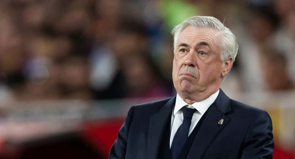 Carlo Ancelotti, entrenador del Real Madrid.