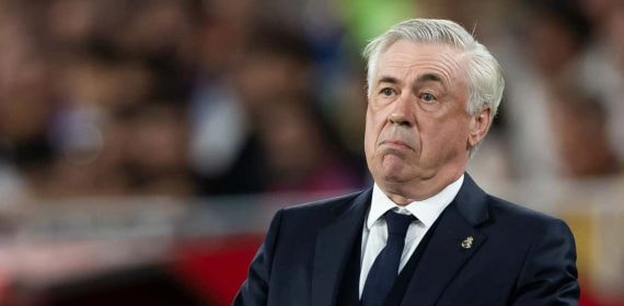 Carlo Ancelotti, entrenador del Real Madrid.