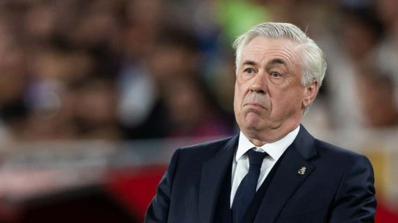 Carlo Ancelotti, entrenador del Real Madrid.