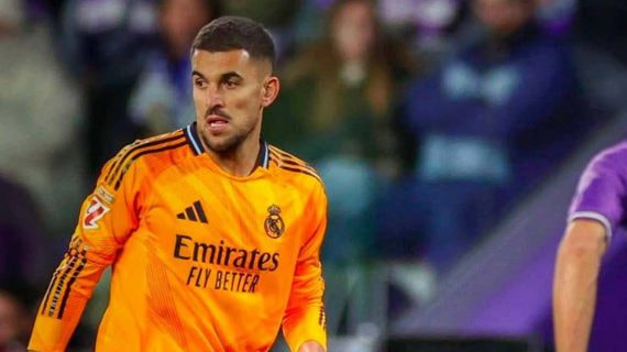 Ceballos, en un partido con el Real Madrid.