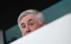 Carlo Ancelotti, en rueda de prensa.